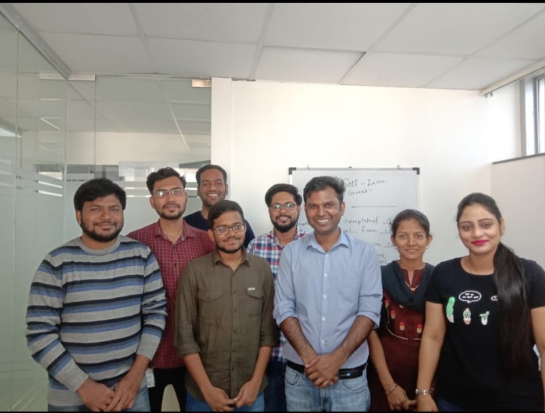 Enterprise solutions team at work