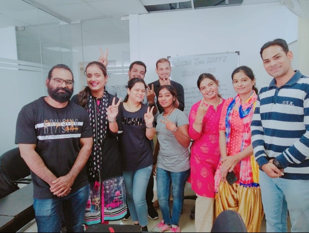 Trainers collaborating at Indian Skill Development